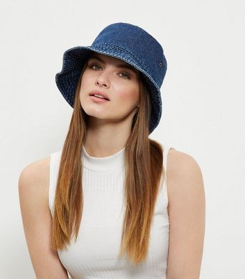 Men Women Denim Bucket Hat Fisherman Cap Sun Protection Casual Unisex  Fashion | eBay